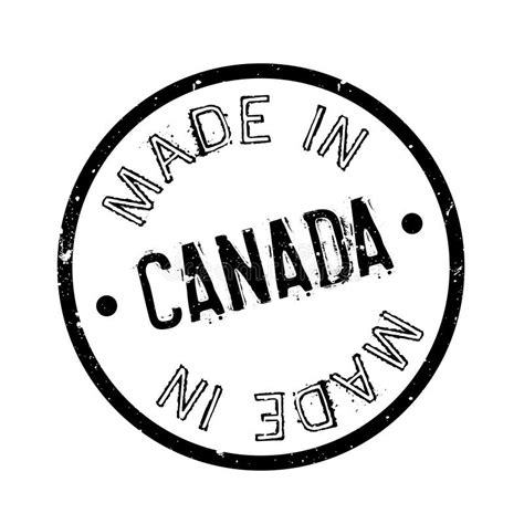 Made In Canada Rubber Stamp Stock Vector Illustration Of Create