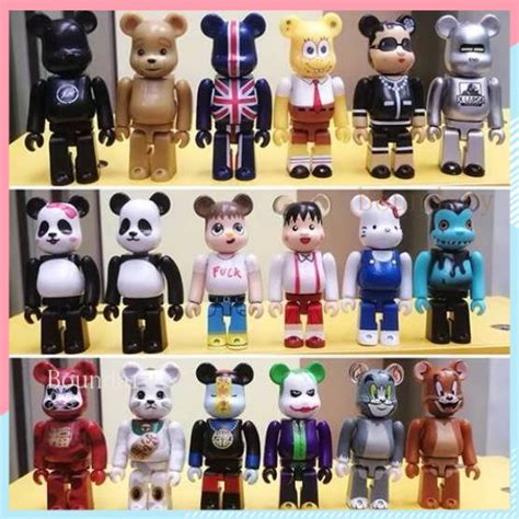 Express Delivery Trendy Play Bearbrick Figure Building Block Bear