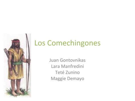 Los Comechingones Ppt