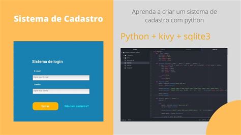 Sistema De Cadastro Python 1 YouTube