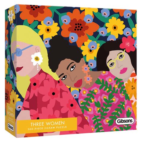 Three Women 500 Piece Jigsaw For Adults Gibsons