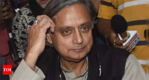 Congress Shashi Tharoor First To Officially Enter Race For Congress