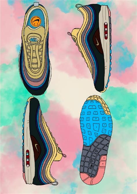 Nike X Sean Wotherspoon Air Max Multicolor