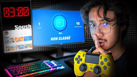 Jai OSÉ JOUER en RANKED à 3H DU MATIN sur FORTNITE YouTube