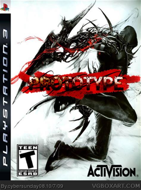 Prototype PlayStation 3 Box Art Cover by cybersunday08