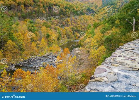 Fall View Of Goshen Pass Stock Image Image Of Bath 165750553