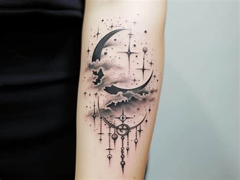 Lunar Mystique Unveiling The Meaning Of Moon Tattoos