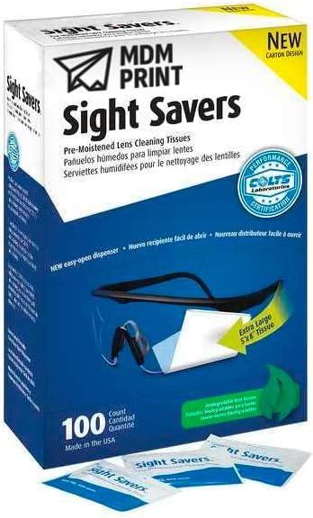 Amazon.com: Pre-moistened Cleaning Tissues, Sight Savers, 100 Pack ...