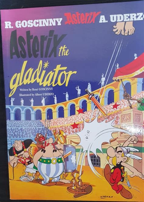 Asterix The Gladiator By Rene Goscinny Albert Uderzo Preloved Book Shop