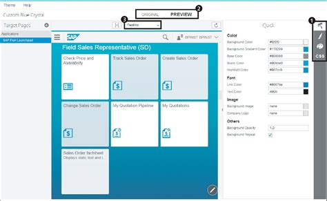 Sap Fiori Launchpad Customization