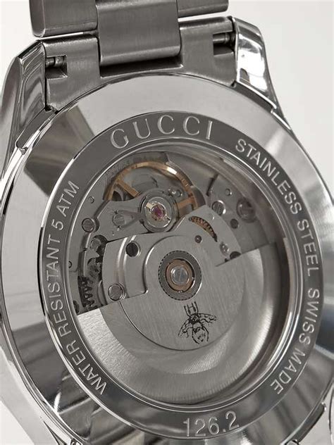 Black G Timeless 42mm Stainless Steel Watch GUCCI MR PORTER