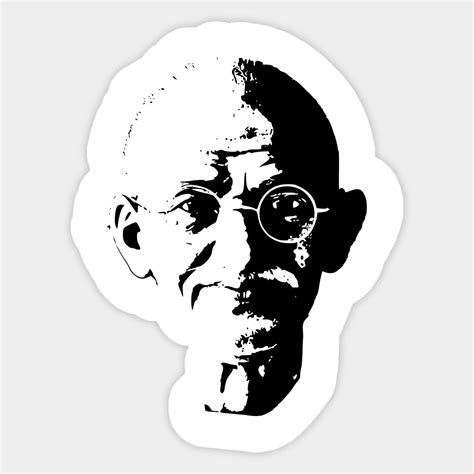 Mahatma Gandhi Sticker | Mahatma gandhi, Gandhi, Nerd art