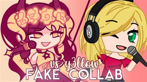 Vs Y Llowx Fnf Fake Collab Gacha Club Youtube