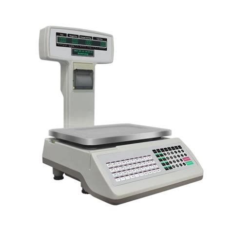 6 15kg 30kg Label Printing Scales Digital Barcode Weighing Scales With