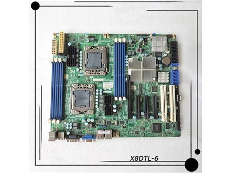 X8DTL 6 For Supermicro Dual 1366 Pin LGA Sockets X58 Server Motherboard