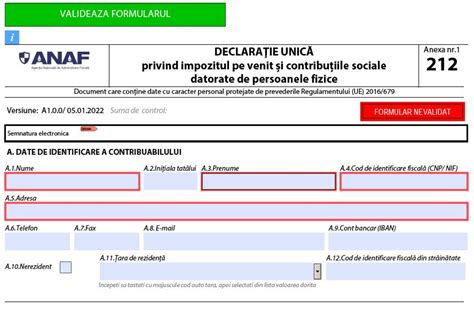 ANAF 25 mai termenul limită pentru depunerea Declarației Unice