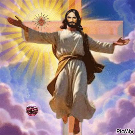 Jesus Rising To Heaven Gif