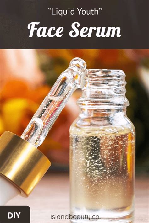 Diy Anti Aging Face Serum Recipe For Age Spots And Wrinkles Diy Anti