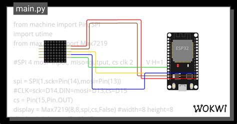 Lab01ex03ledmatrix Wokwi Esp32 Stm32 Arduino Simulator