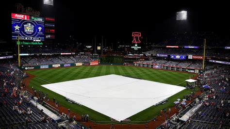 World Series Game 3 Rescheduled After Rainout | iHeart