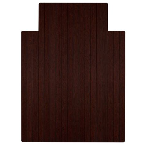 36"x48" Standard Chair Floor Mat With Lip Dark Cherry - Anji Mountain ...