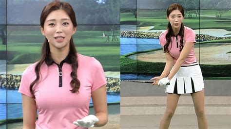 Sbs골프 아카데미 김가형 레슨 오른 팔꿈치를 옆구리 앞쪽으로 내리면서 다운스윙하기 Sbs Golf