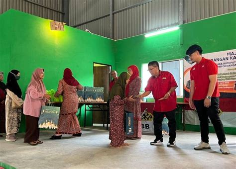 Biro Sosial Dan Kebajikan PBB Kampung Paya Mebi Hulurkan Bantuan Kepada