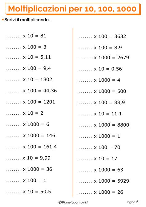 Dyshanae Esercizi Matematica Quarta Elementare Da Stampare Pin Di