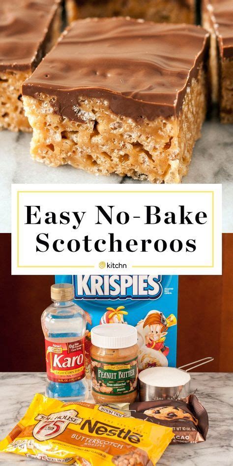 Scotcheroos Peanut Butter Rice Krispie Treats Recipe Artofit