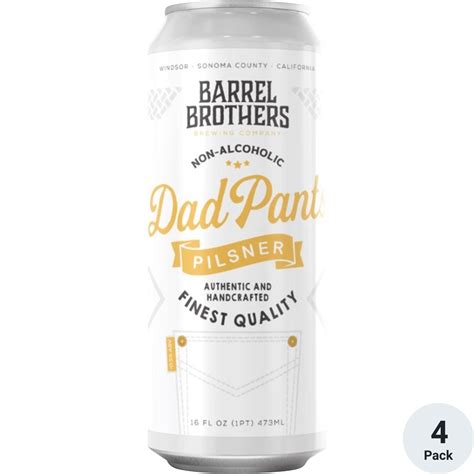 Barrel Brothers Non-Alcoholic Dad Pants | Total Wine & More