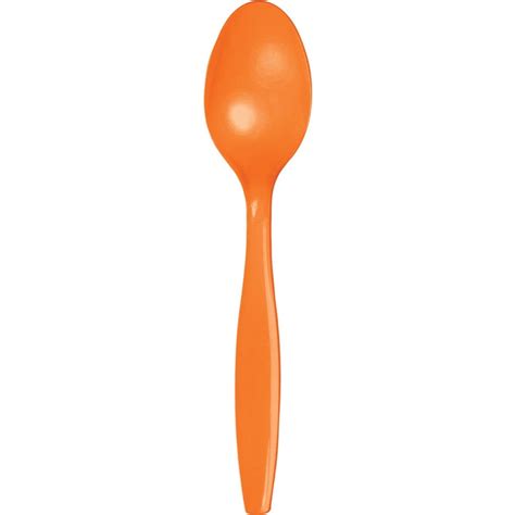 Touch Of Color Sunkissed Orange Spoons 50 Pack