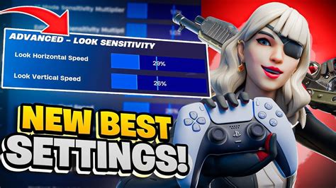 New Best Controller Fortnite Settings Linear Aimbot Piece Control