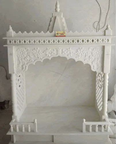 Indoor White Carving Marble Temple For Home At Rs 8000 In Makrana ID