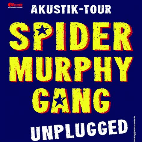 Spider Murphy Gang Unplugged Akustik Tour Heilbronn