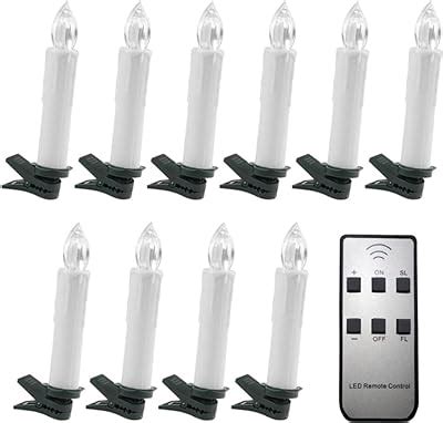 Amazon Raycare Pcs Led Flameless Window Candles With Remote