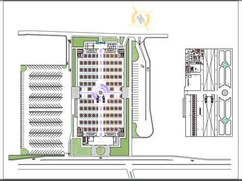 Planos De Mercado Central En Dwg Autocad Centros Comerciales Hot Sex