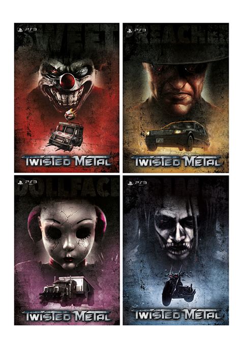 Twisted Metal Series Characters In Books « Download Mad Max car combat games