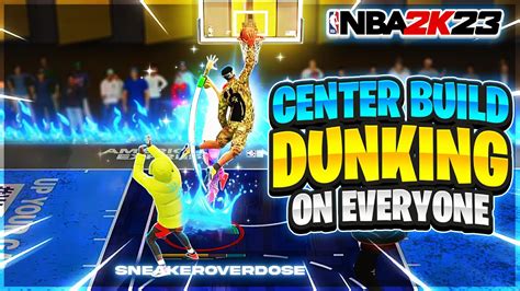 Nba K Best Big Man Myplayer Build Crazy Contact Dunks Youtube