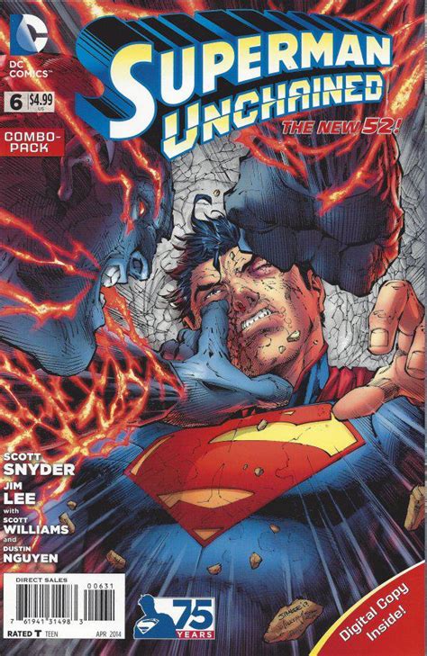 Superman Unchained [combo] 6 2014 Prices Superman Unchained Series