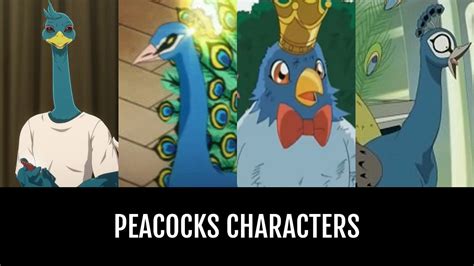 Peacocks Characters Anime Planet