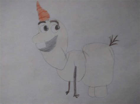 Olaf Frozen 2 Unicorn Pose By Ahaq780 On Deviantart