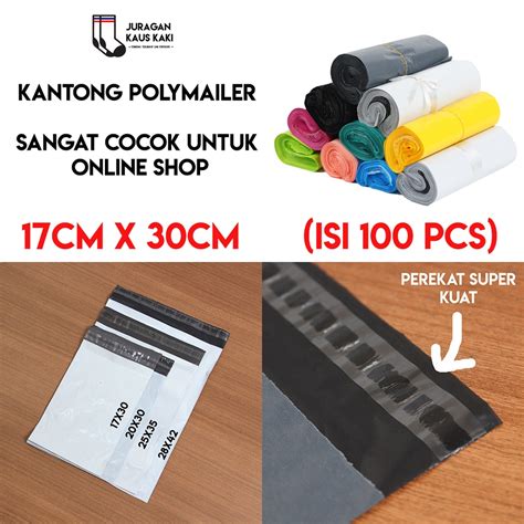 Jual Packaging Plastik Polymailer X Amplop Kantong Kemasan Isi