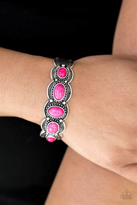 Desert Farer Pink Paparazzi Bracelet Jewelryblingthing