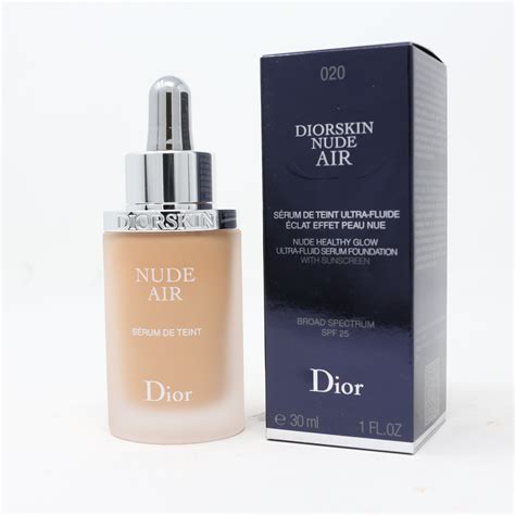 Diorskin Nude Air Nude Healthy Glow Ultra Fluid Serum Foundation With