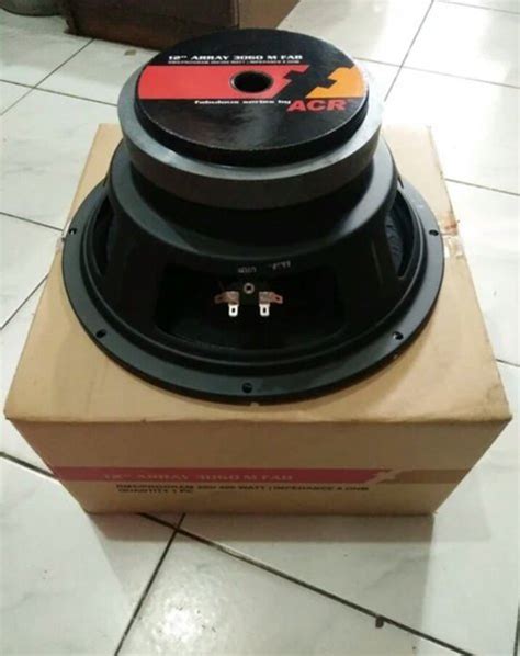 Jual Speaker Acr Fabulous Inch Di Lapak Jogo Paten Bukalapak