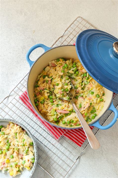 Orzo Met Doperwten En Prei 30 Min Lekker En Simpel