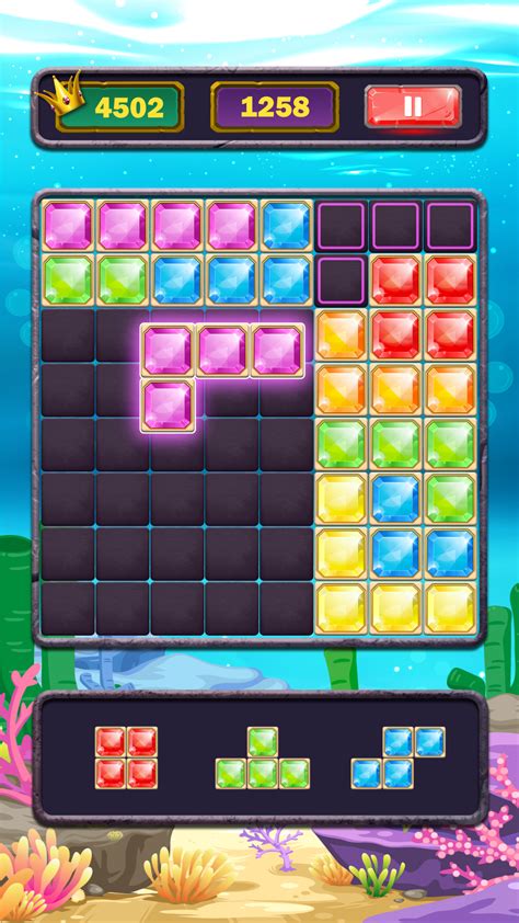 Block Puzzle Classic Jewel Block Puzzle Game Free Puzzles App On