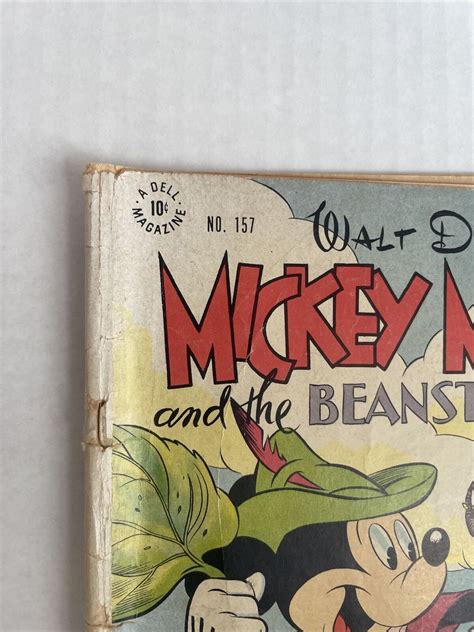 Four Color Dell Mickey And The Beanstalk Comic Books