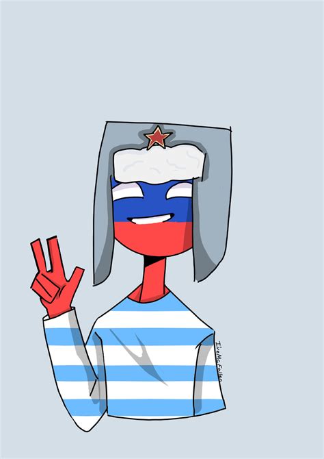 Russia Countryhumans - Countryhumans Russia Gifts Merchandise Redbubble ...