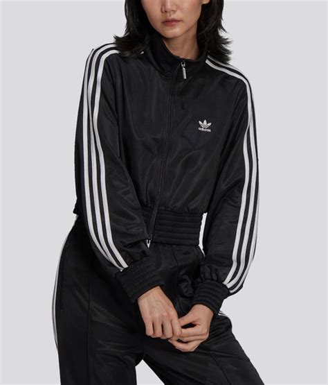 Adidas Originals ADICOLOR CLASSICS HIGH SHINE TRACK JACKET BLACK